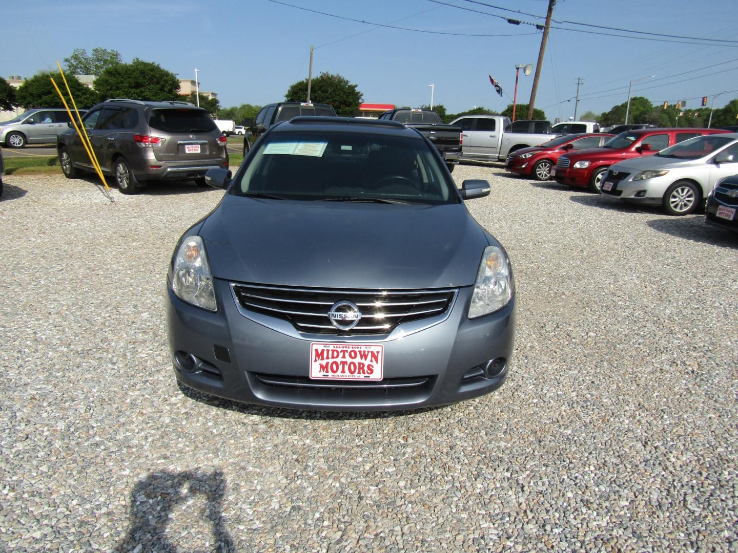 2012 Blue Nissan Altima (1N4AL2APXCC) , Automatic transmission, located at 15016 S Hwy 231, Midland City, AL, 36350, (334) 983-3001, 31.306210, -85.495277 - Photo#1